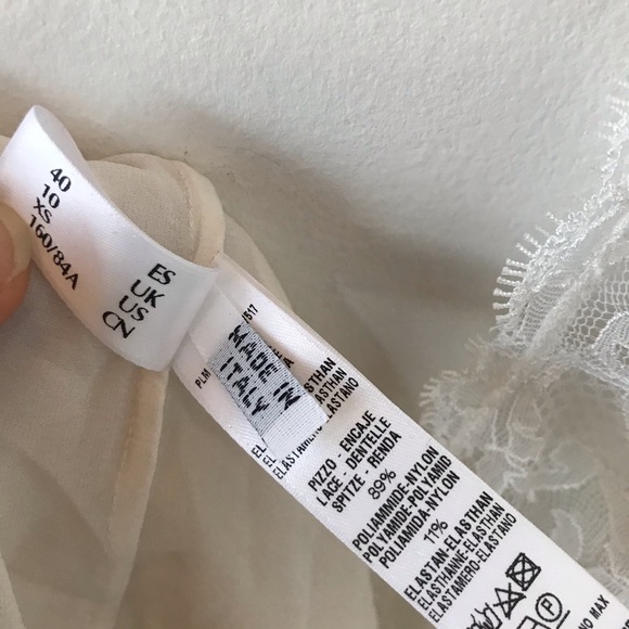 NWT La Perla Hampton Court white robe - Picture 8 of 16